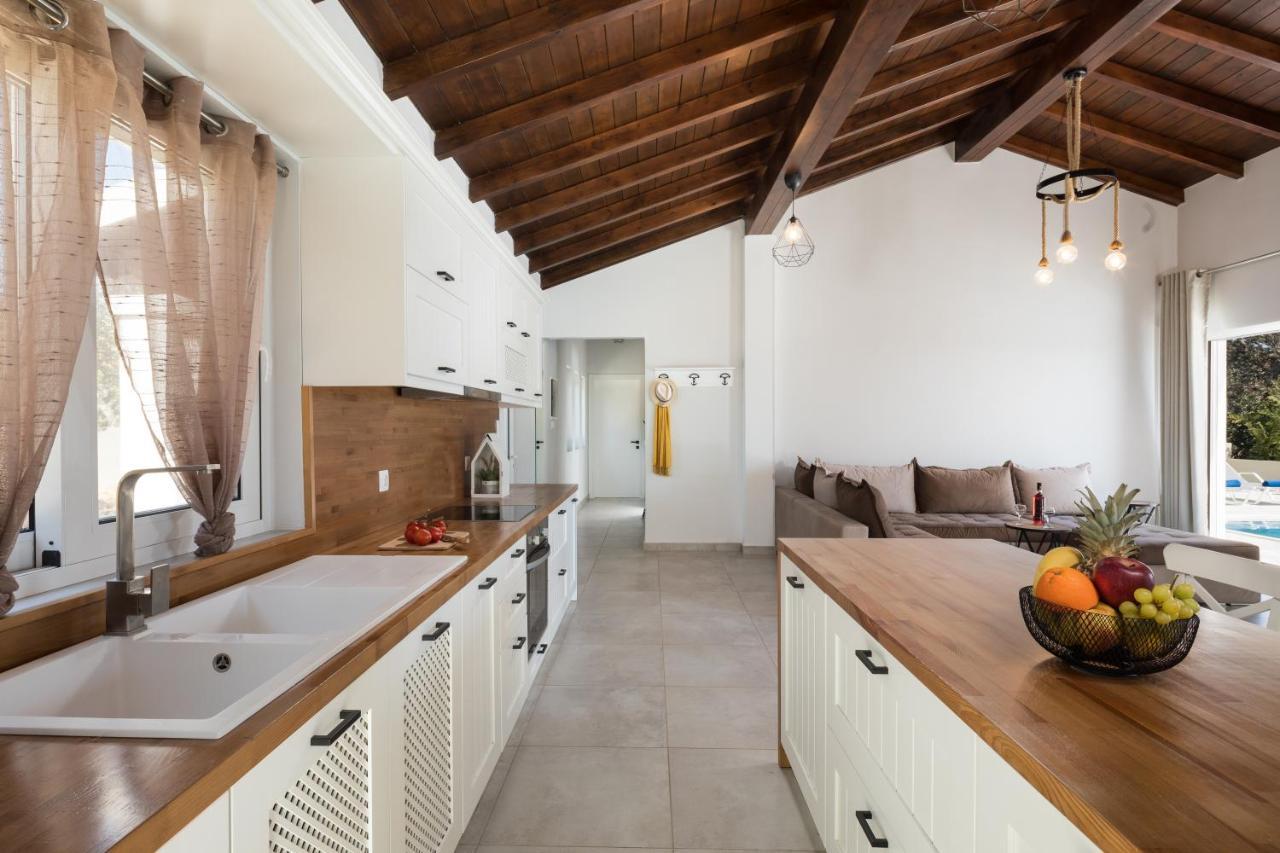 Villa Alonaki Bay Halikounas Екстер'єр фото